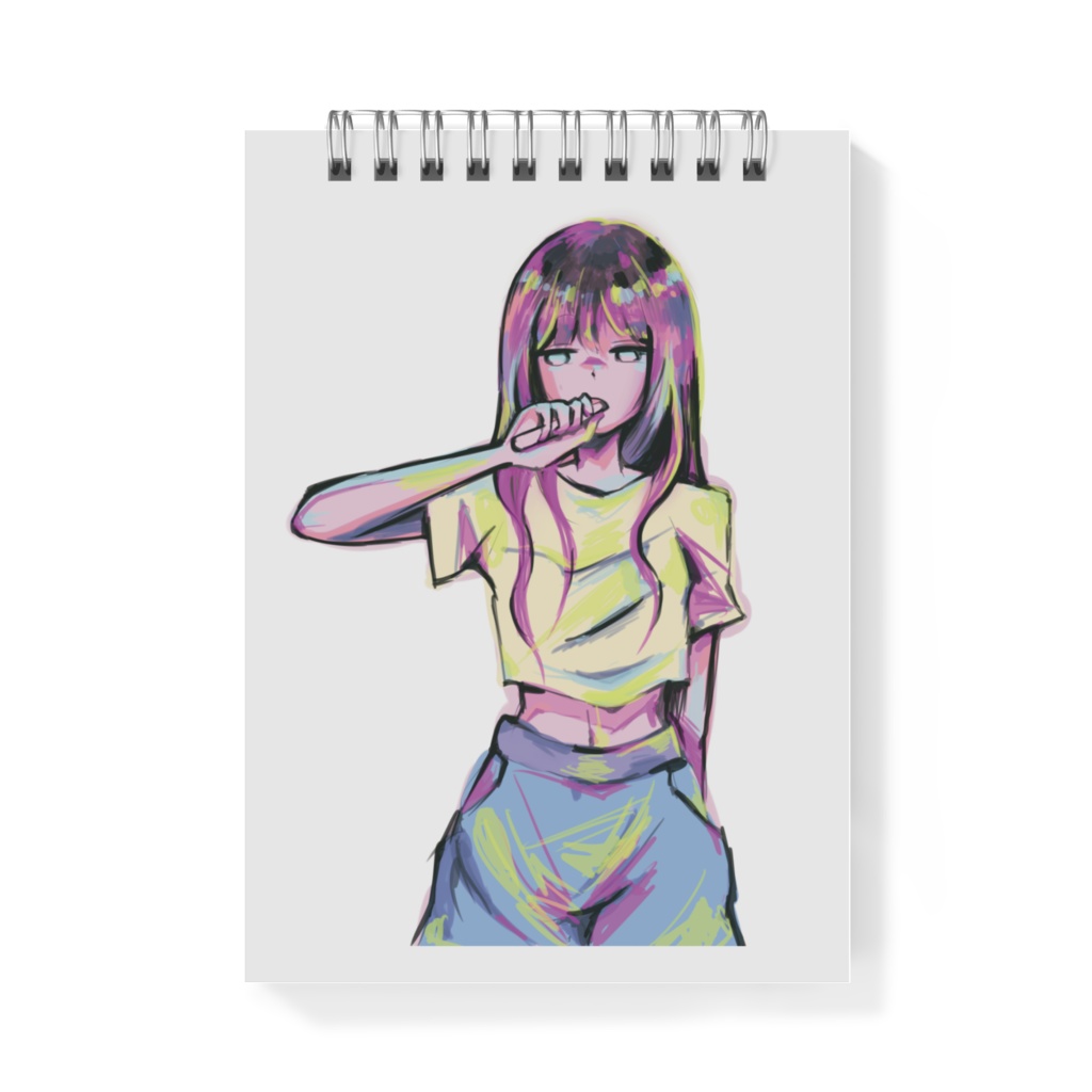 女の子 メモ帳 モーニング