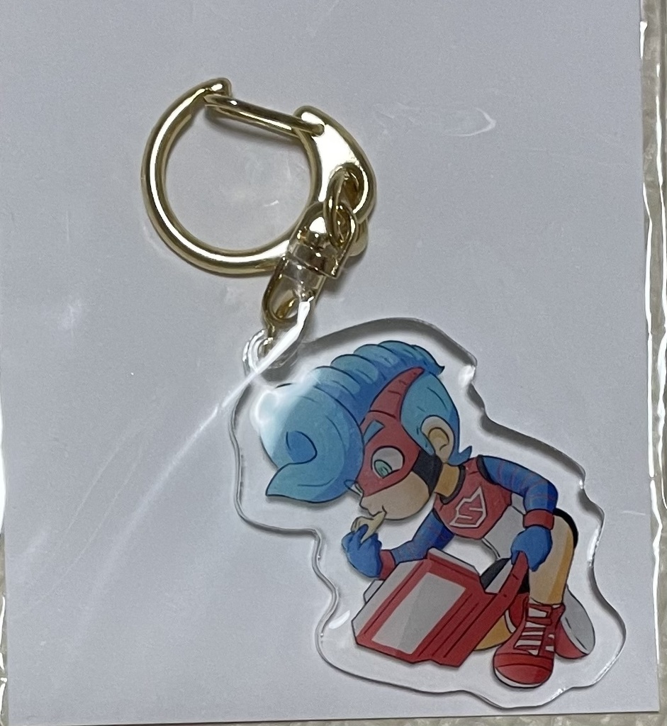 腕アクキー（ばね）