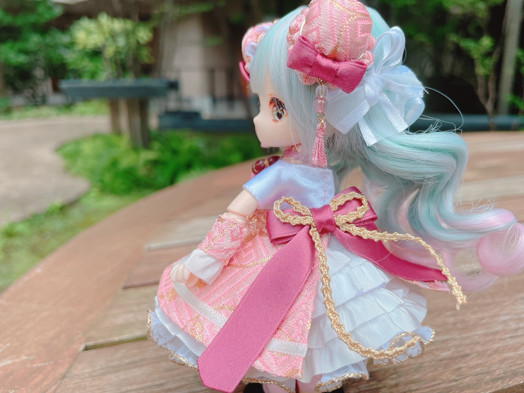 華ロリワンピース (5色展開)