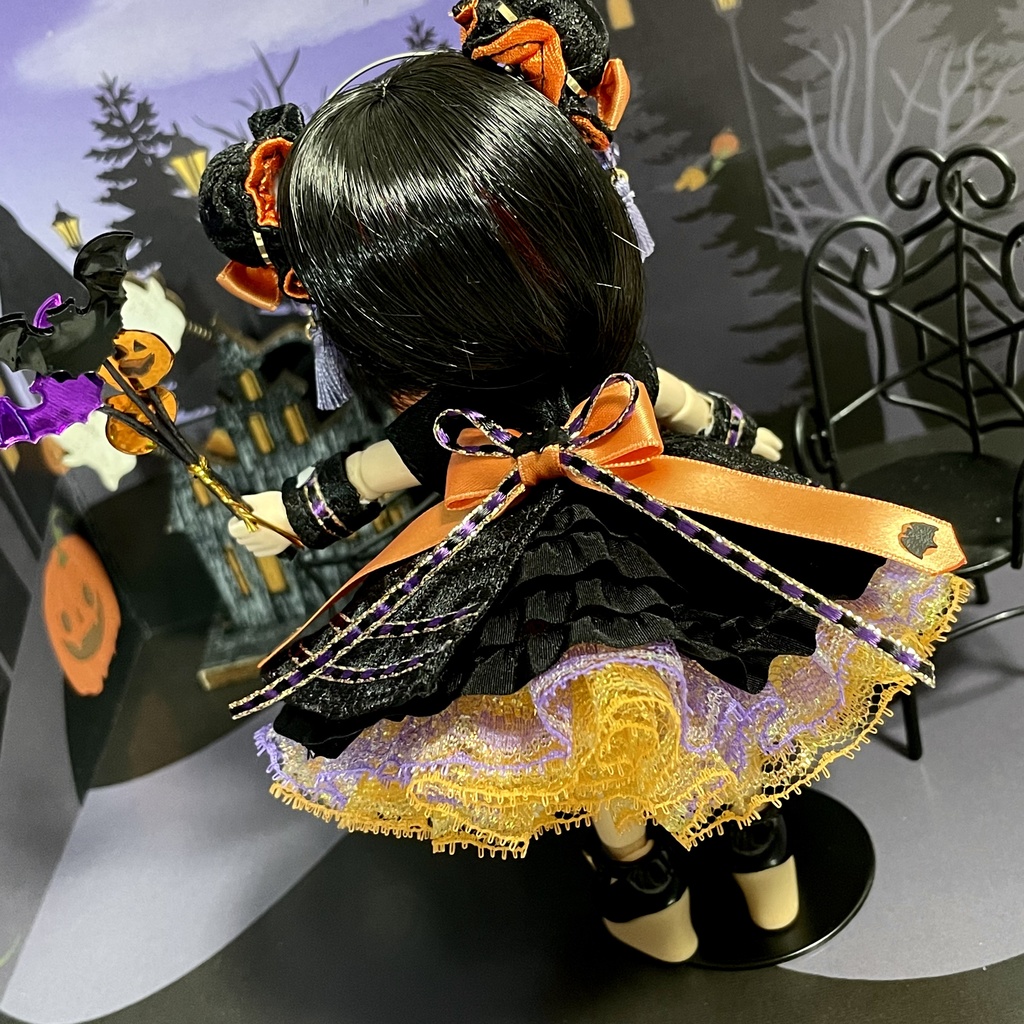 オビツ11 / 中華ロリータワンピース ハロウィンver