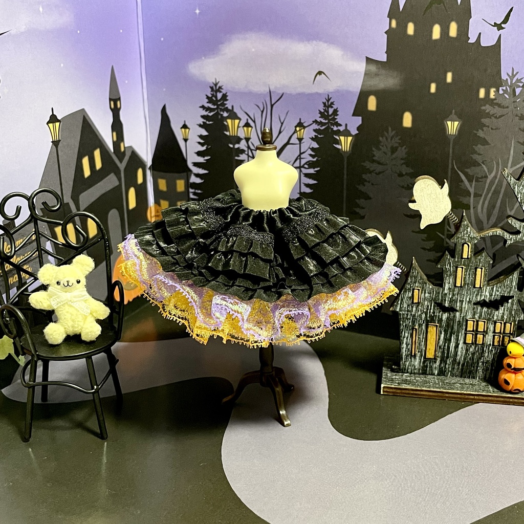 オビツ11 / 中華ロリータワンピース ハロウィンver