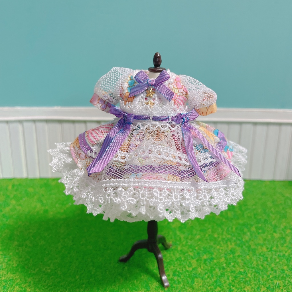 オビツ11 / くまみみワンピース(3色)