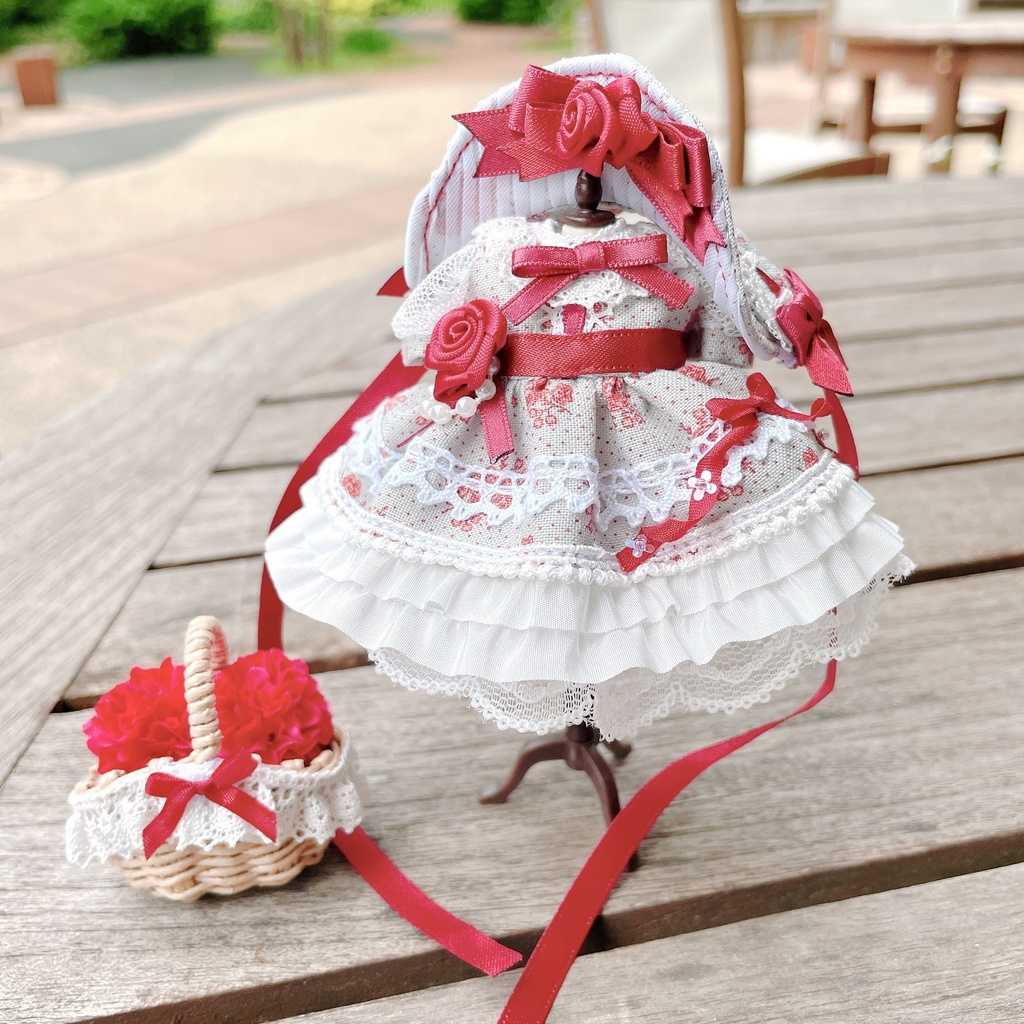 オビツ11/クラシックローズワンピース