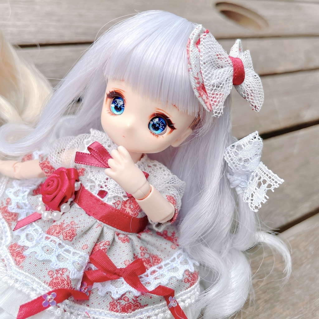 オビツ11/クラシックローズワンピース