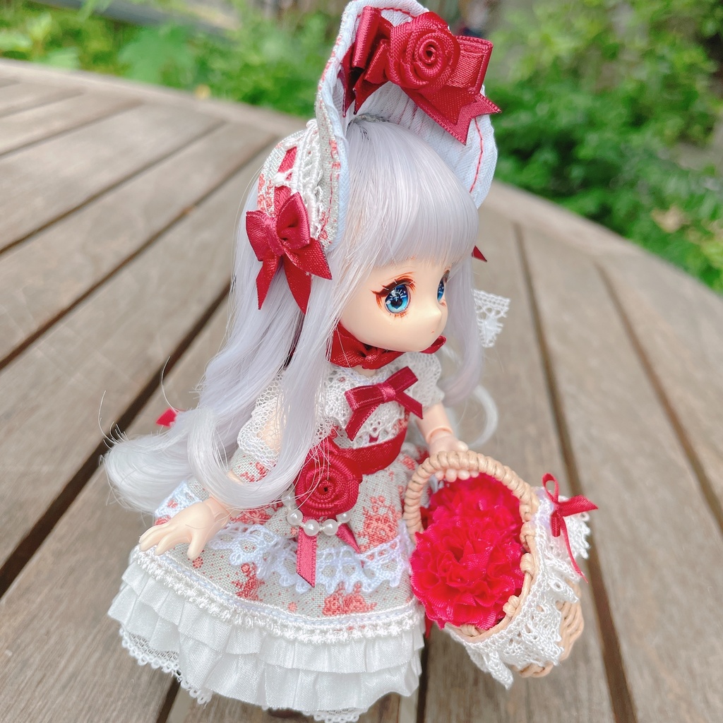 オビツ11/クラシックローズワンピース