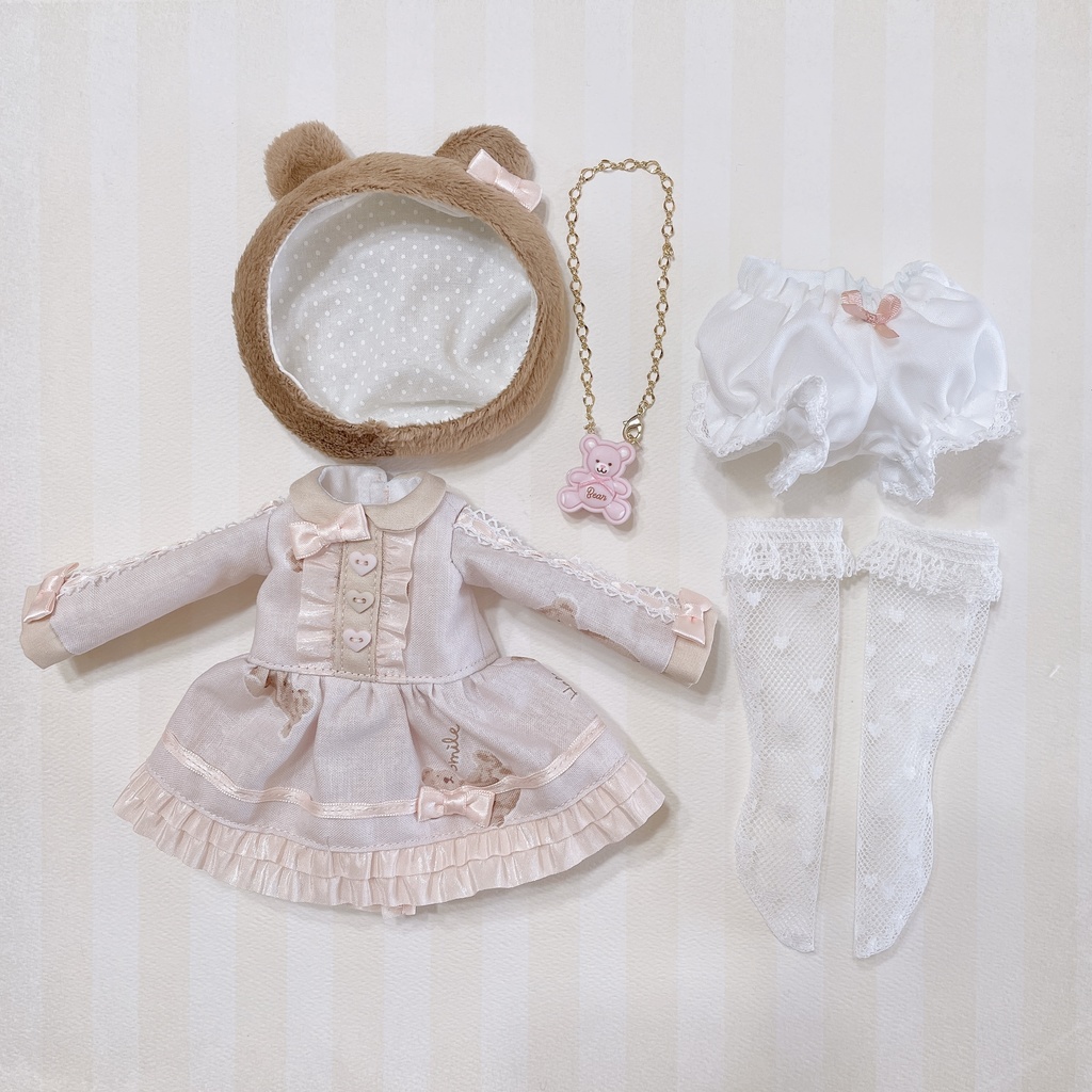 量産系くまちゃんワンピース🧸(4色)