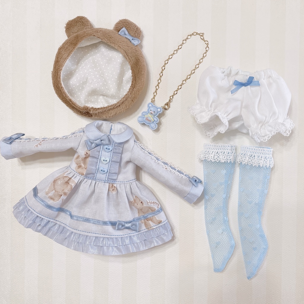 量産系くまちゃんワンピース🧸(4色)