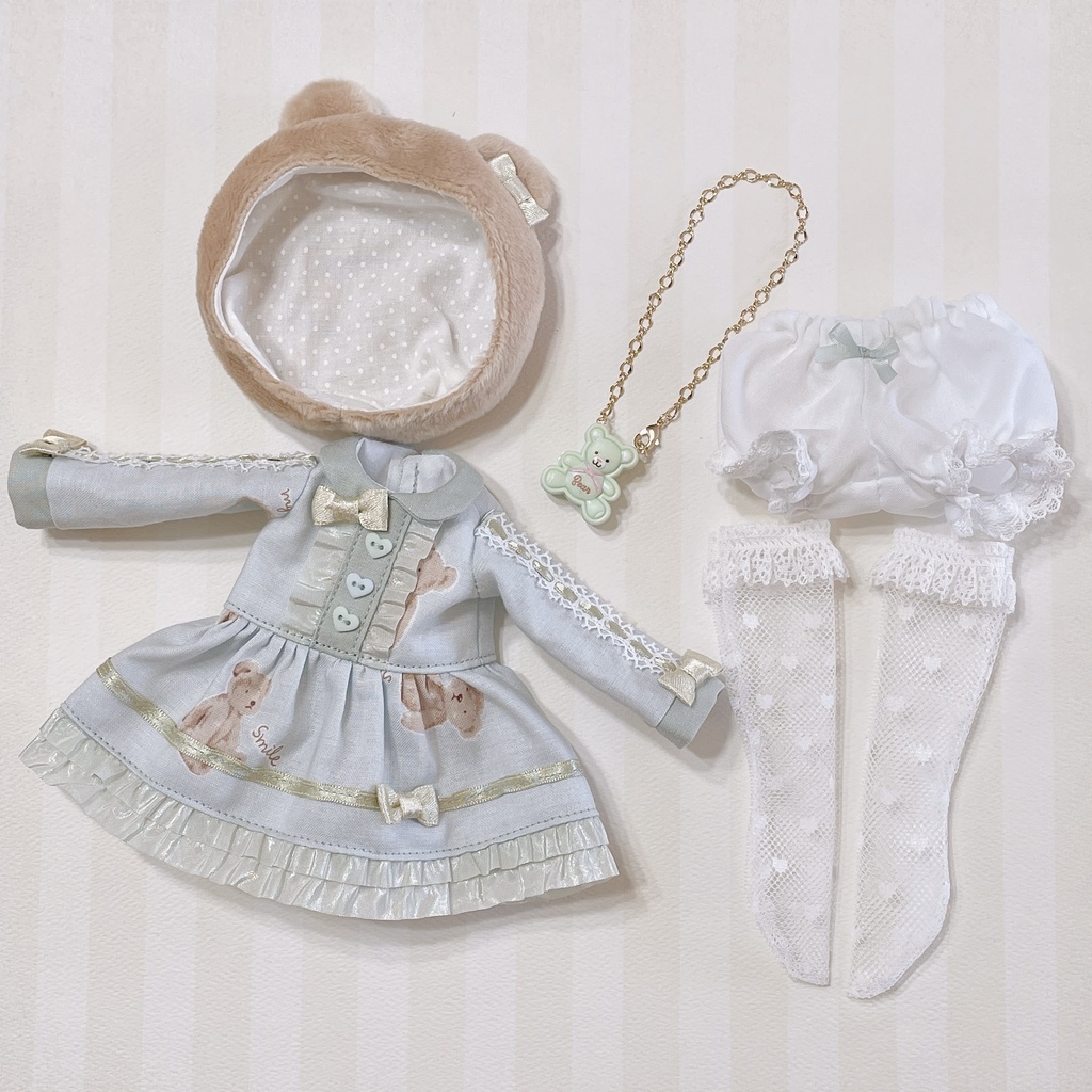 量産系くまちゃんワンピース🧸(4色)