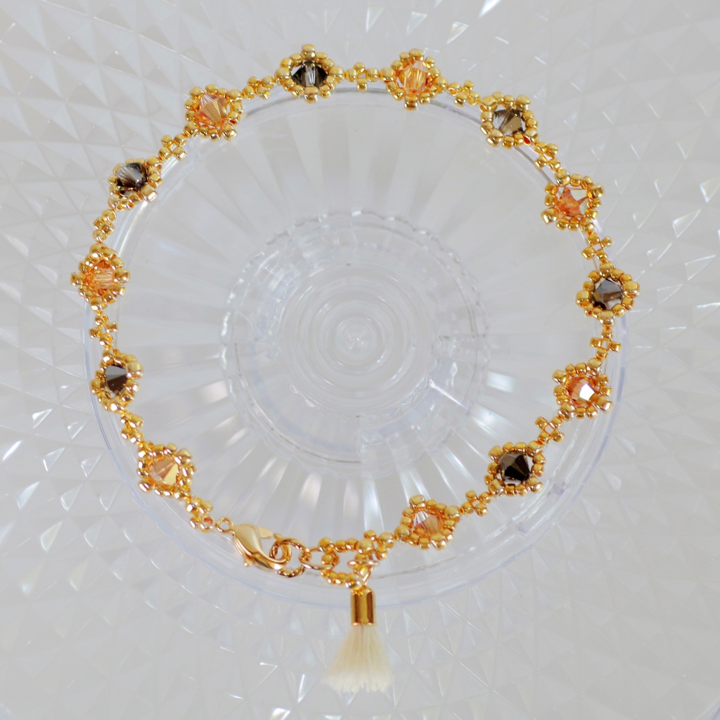 ビーズ編みブレスレット/ 鍾離・魈