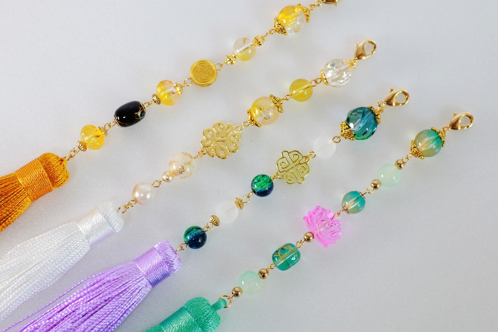 中華チャーム 4種 鍾離・魈