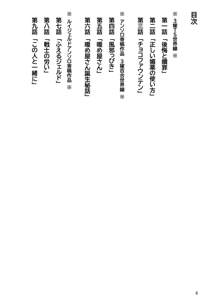 【非匿名配送】C105新刊 3pond Recollection