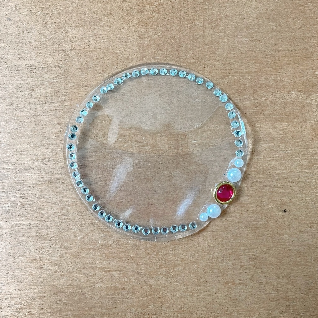 ネコ耳 缶バッジロゼット キンブレリボン 缶バッジカバー ピンク 苺 セット