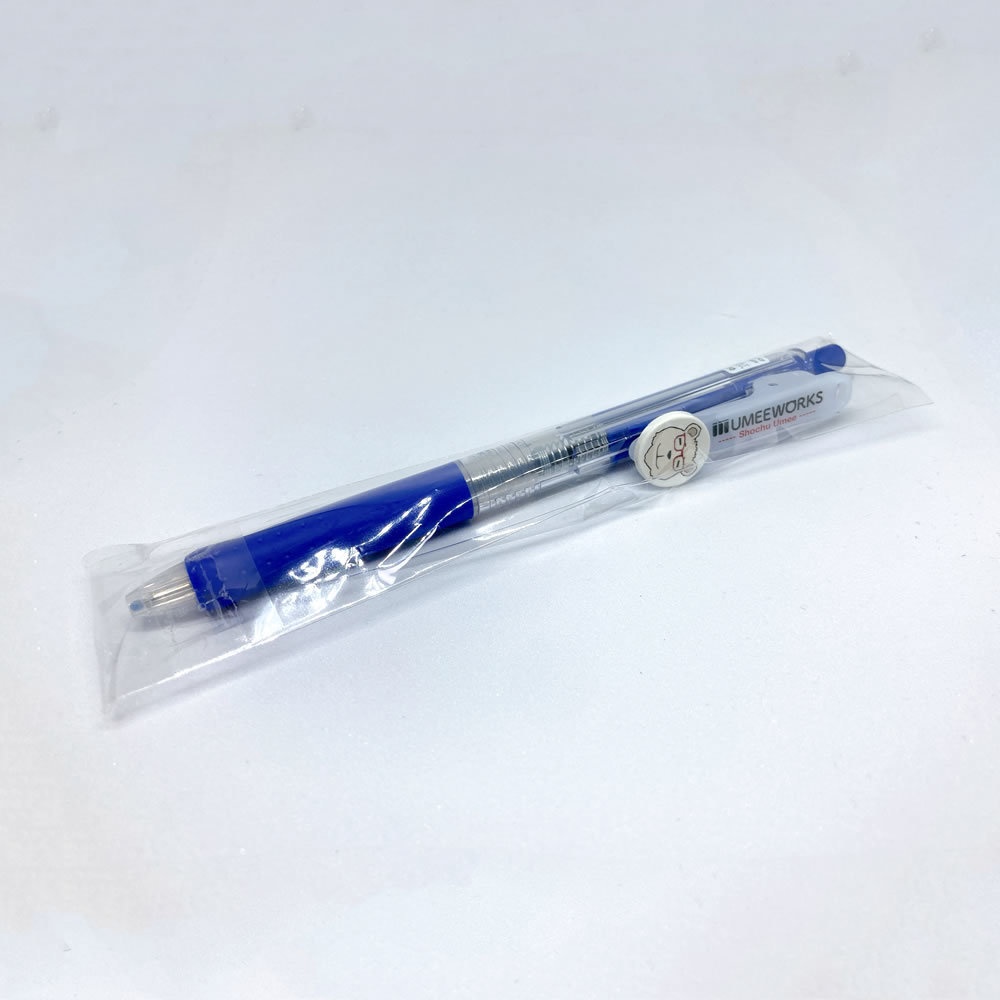 シロクマおじさん ボールペン（青）