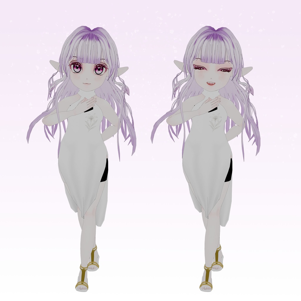 オリジナル3Dモデル「エテルナ」Etena_ver1.00