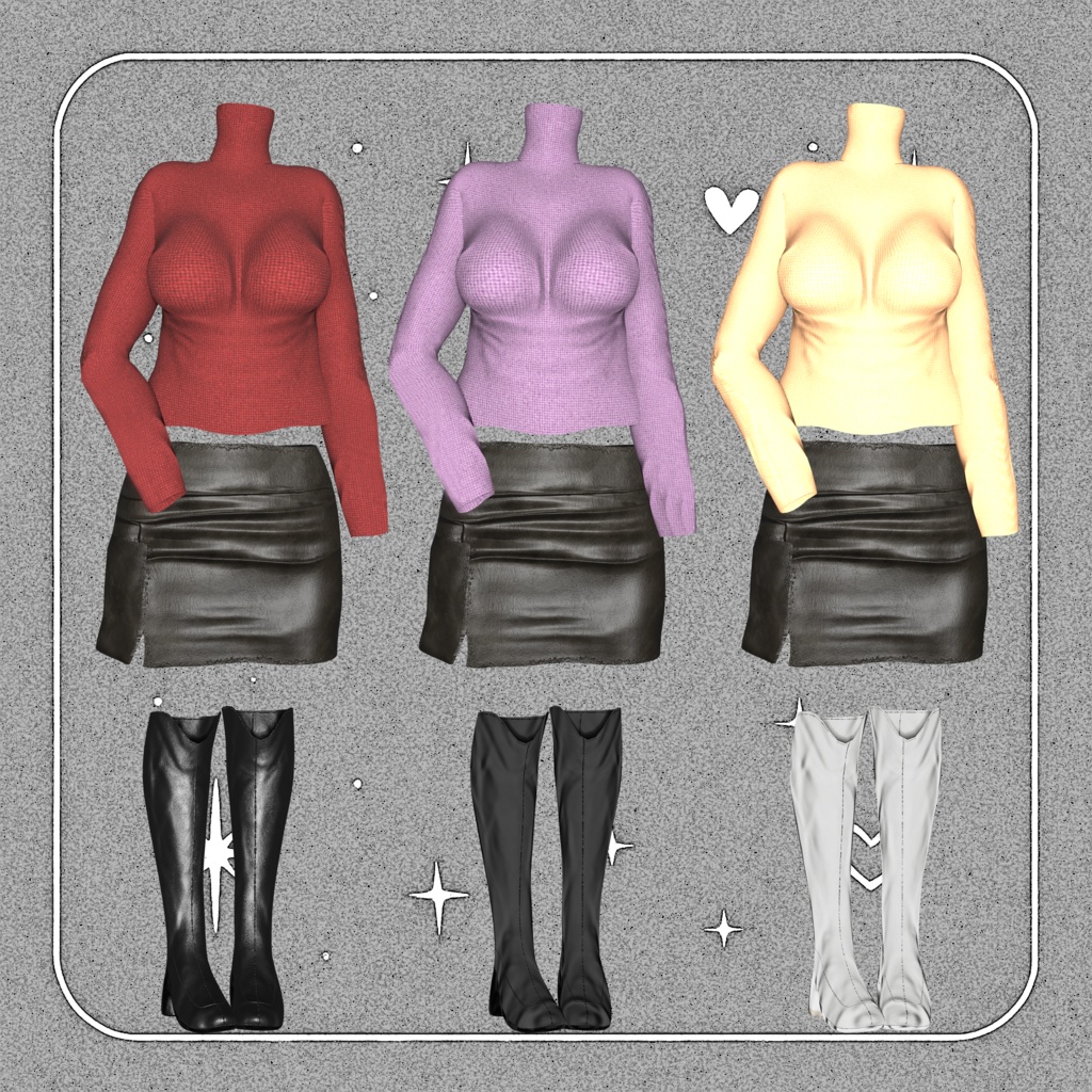 Noir_Muse_Set(+Hair)