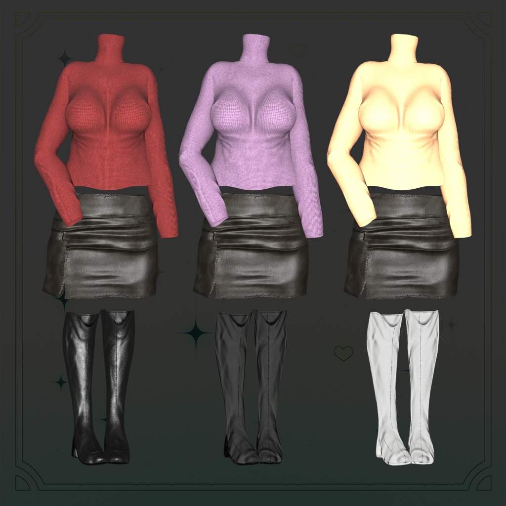 Noir_Muse_Set(+Hair)