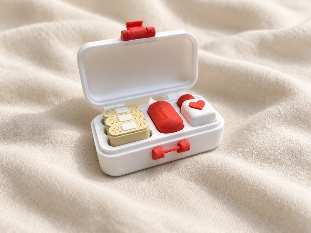 irst Aid Clicker Set 𩹠| STL Files for 3D Printing | Personal Use Only