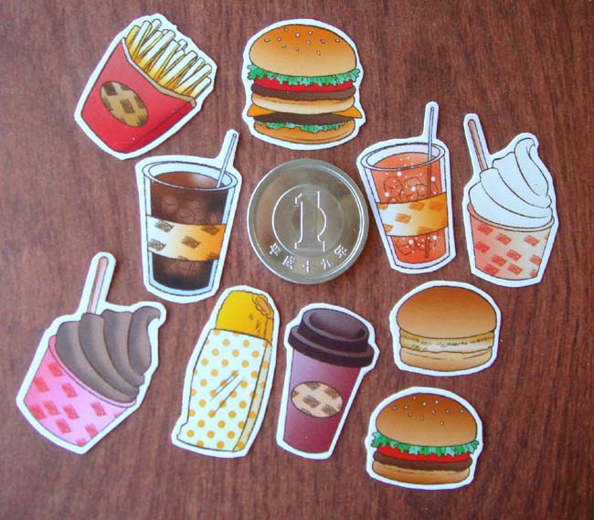 ファーストフード☆フレークシール
