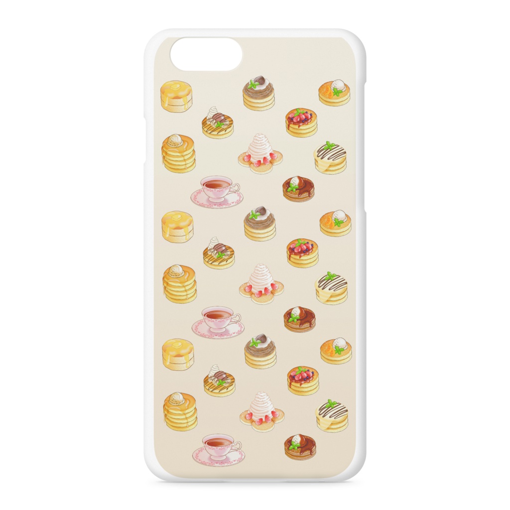 パンケーキいっぱい!iPhoneケース