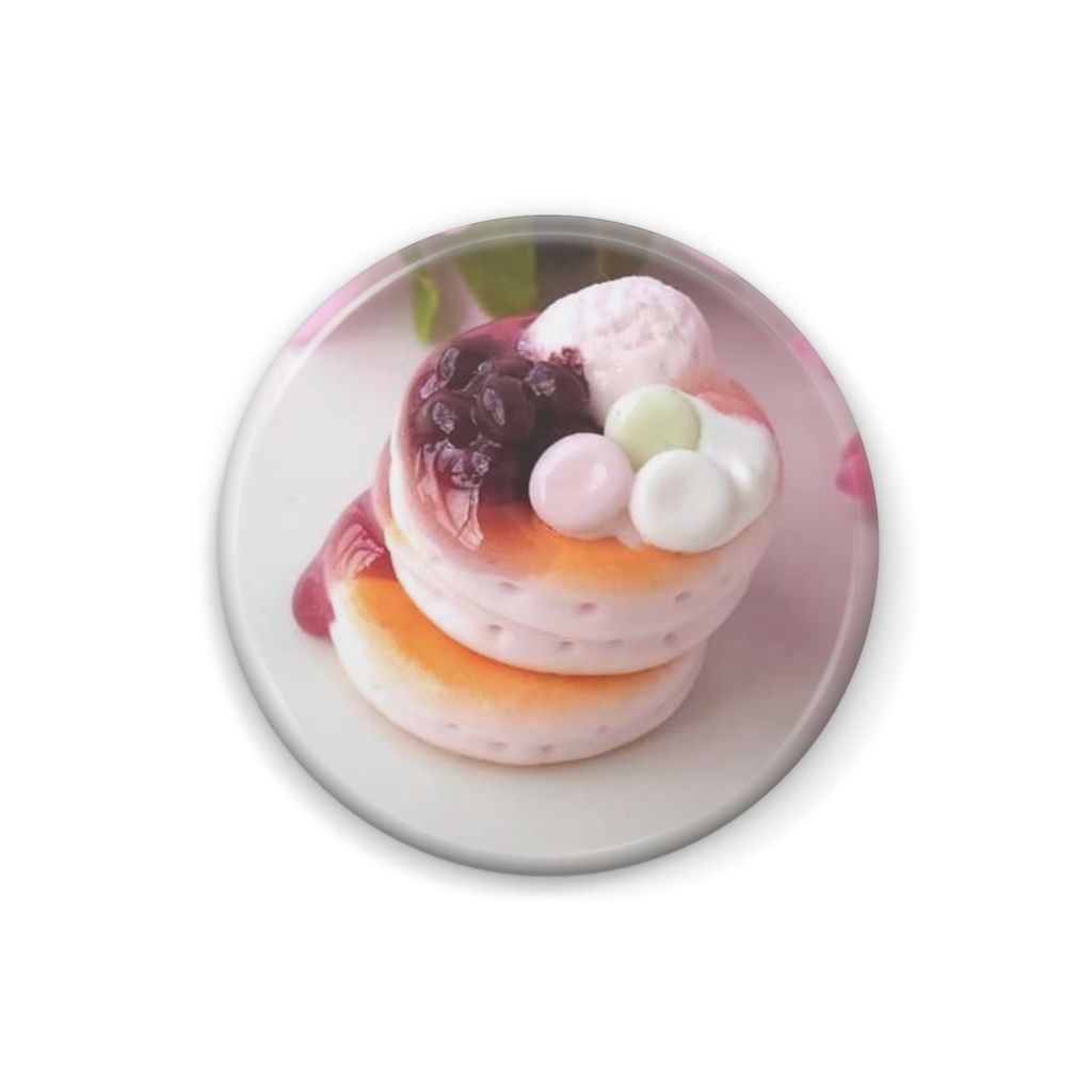 さくら白玉パンケーキmini缶バッジ
