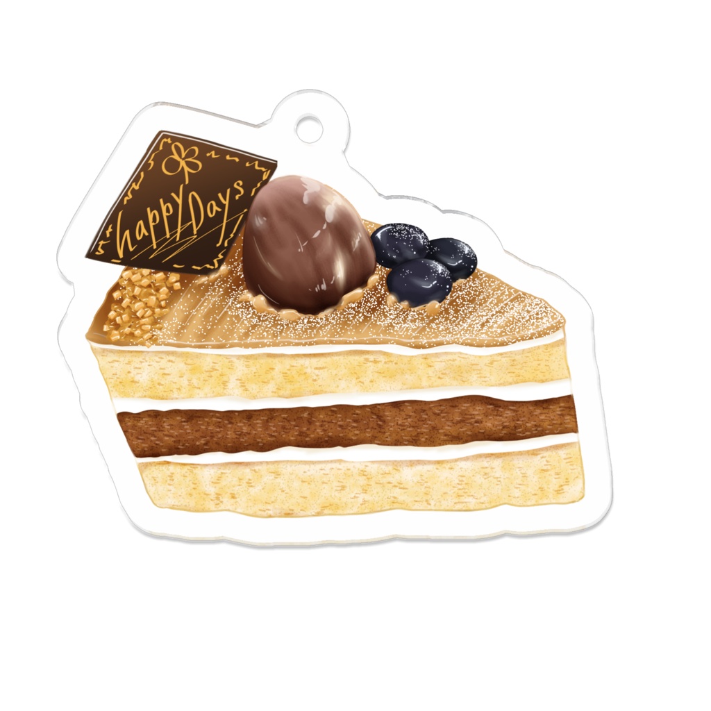 マロンケーキ☆キーホルダー