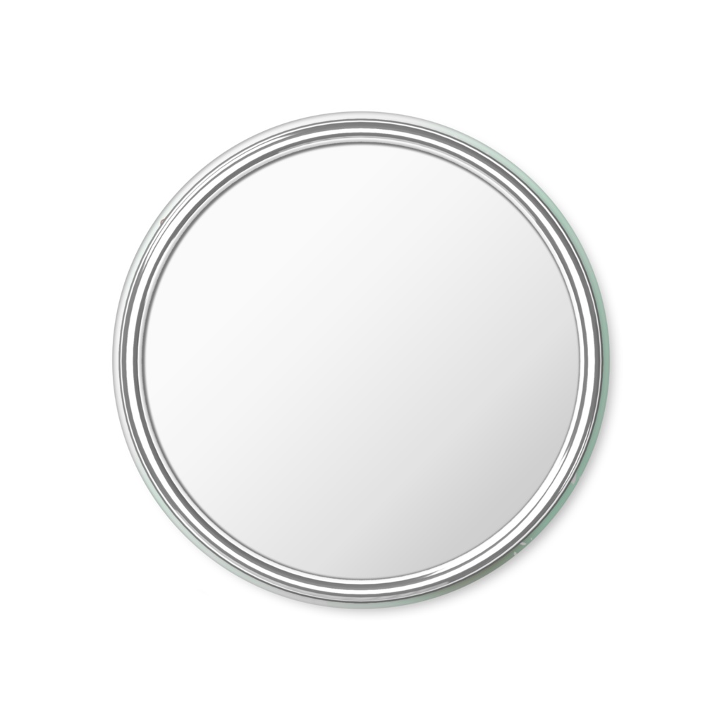 アイスクリーム缶ミラー