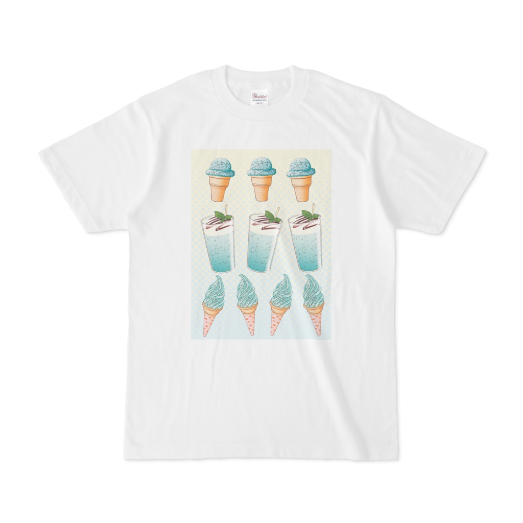 チョコミントTシャツVer.A