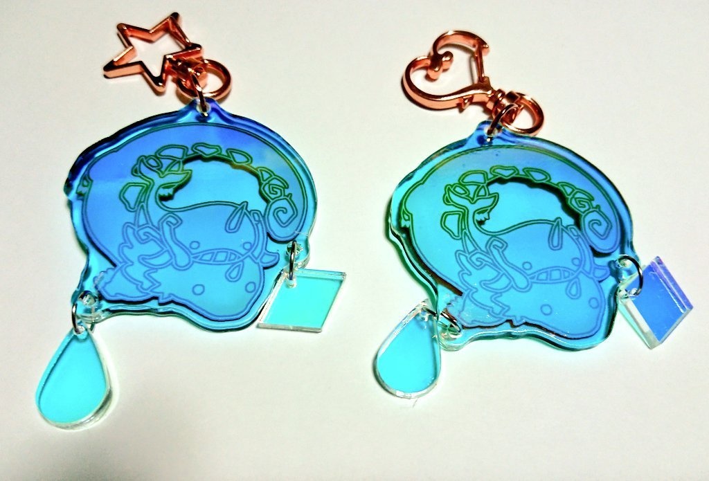 【同人】モラクス&空鯨アクリルキーホルダー