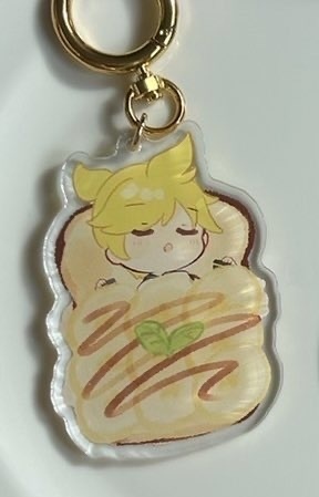 【アクキー】おやすみトースト リンレンセット