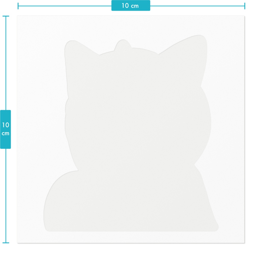 猫耳メイド透川のステッカー