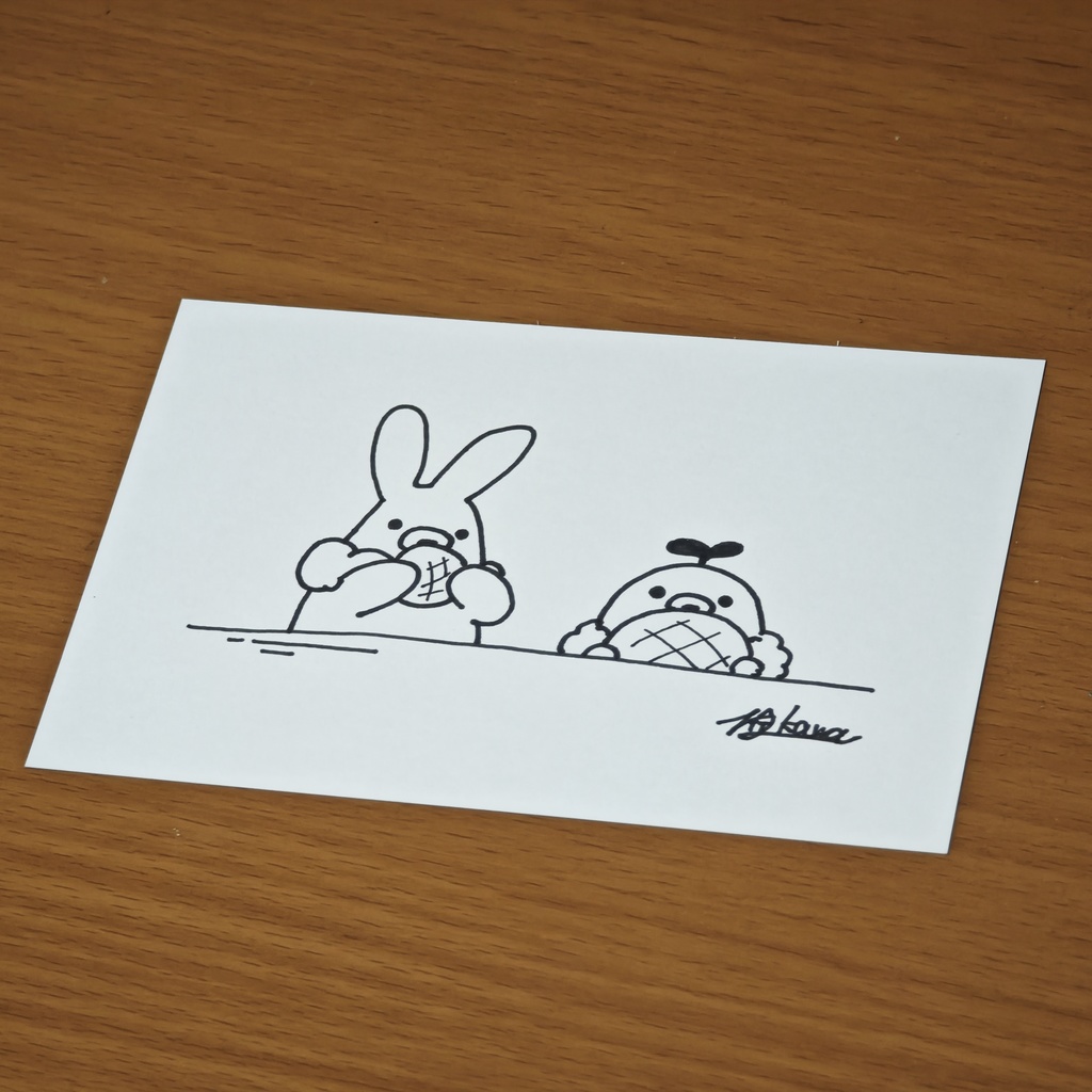 直筆ポストカード