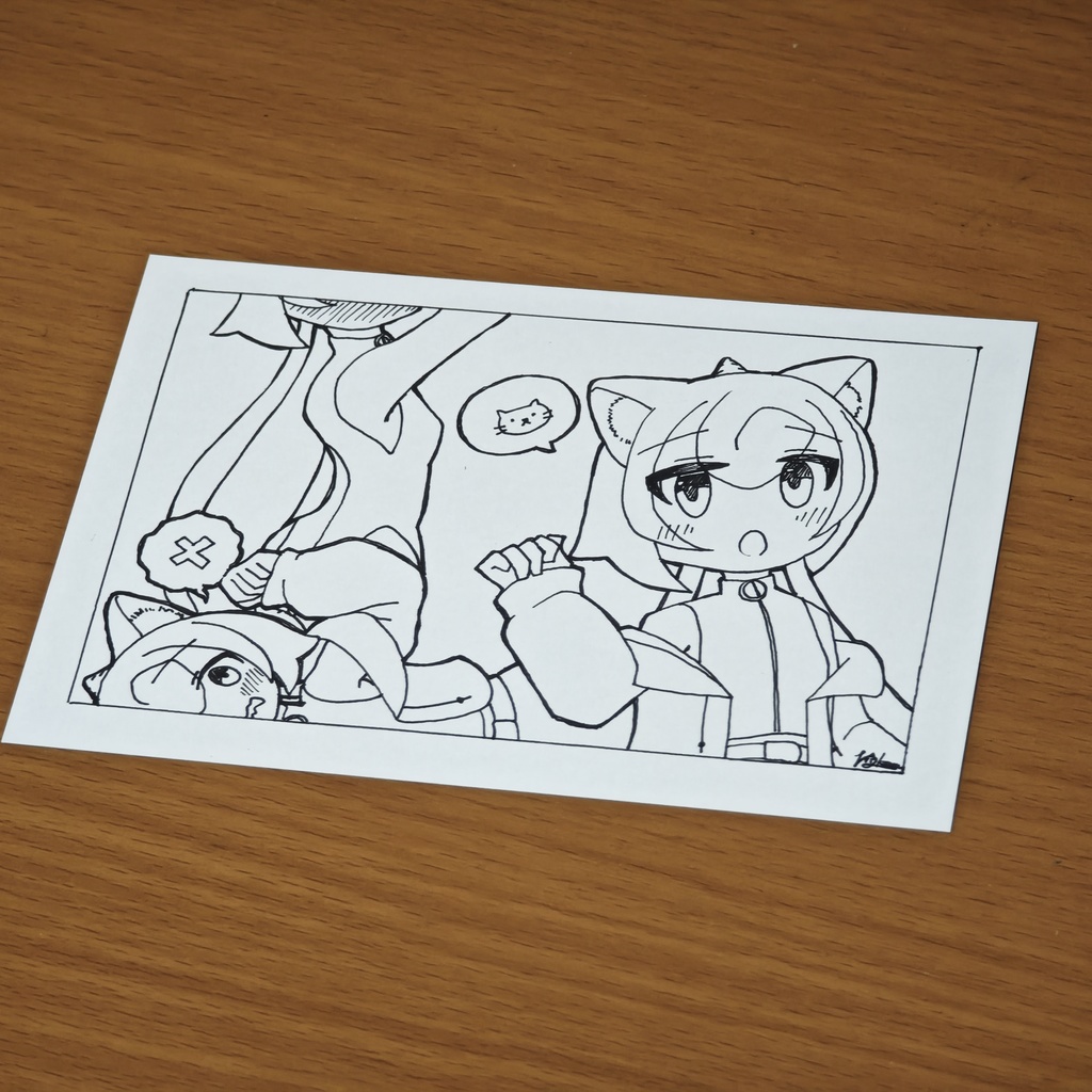 直筆ポストカード