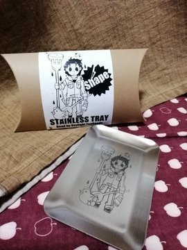 ステンレスミニ角トレイ  シェイプ/レイス