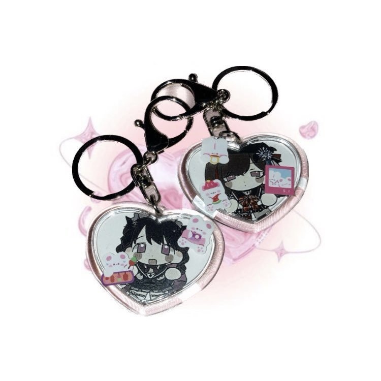 まどこいハートキーホルダー