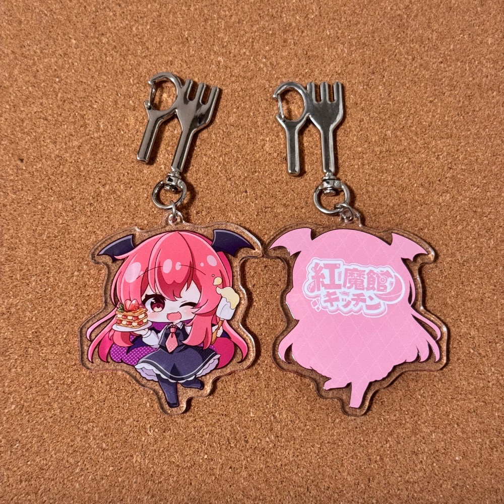 【両面印刷】小悪魔 アクリルキーホルダー/ 紅魔館キッチン