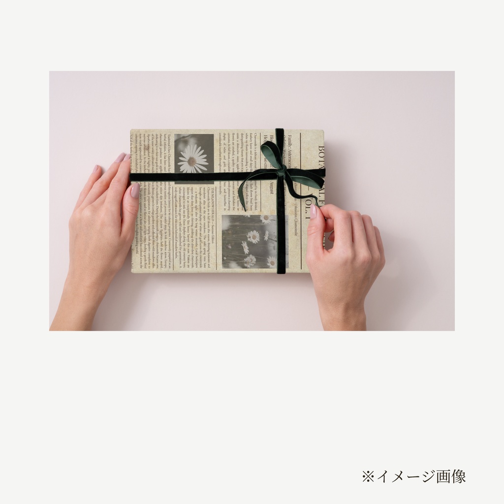 ラッピングペーパー カモミール 3色セット