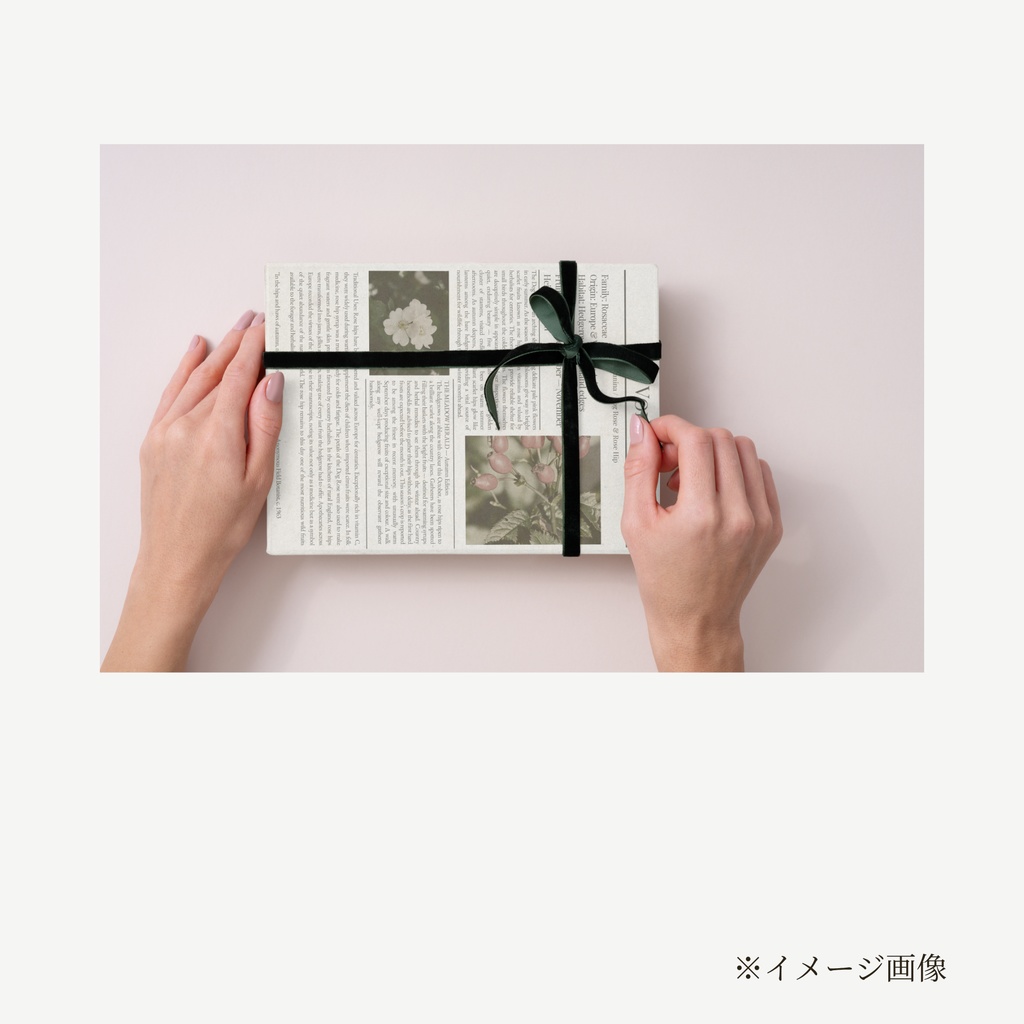 ラッピングペーパーローズヒップ3色セット