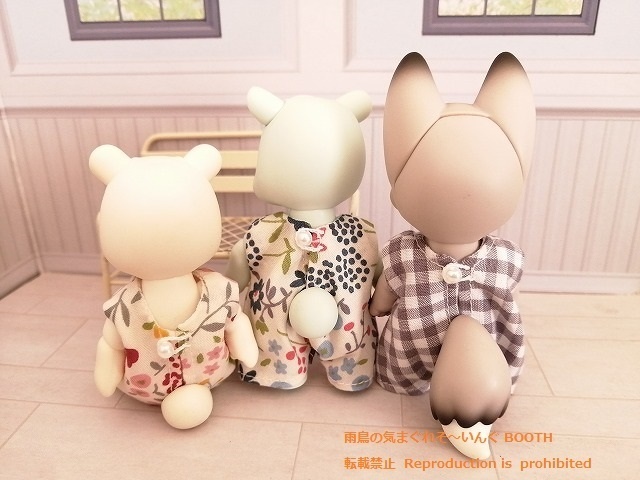 ストール付きロンパース/ストール単品