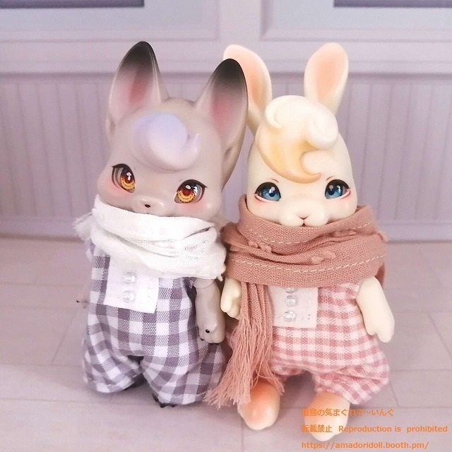 ストール付きロンパース/ストール単品