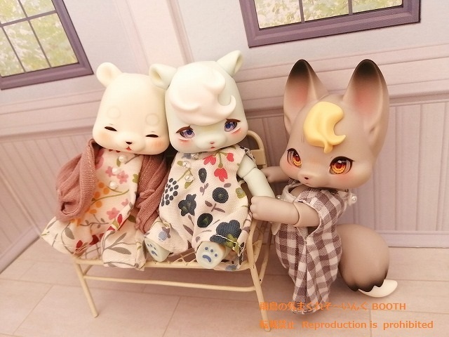 ストール付きロンパース/ストール単品