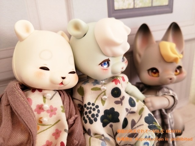 ストール付きロンパース/ストール単品