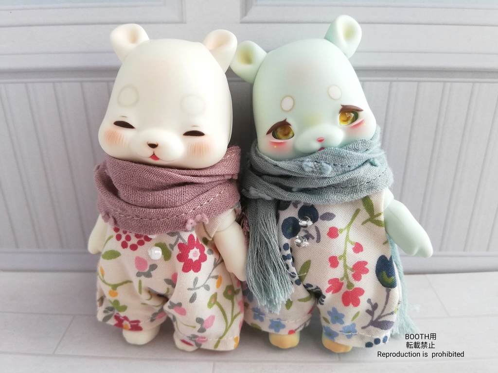 ストール付きロンパース/ストール単品