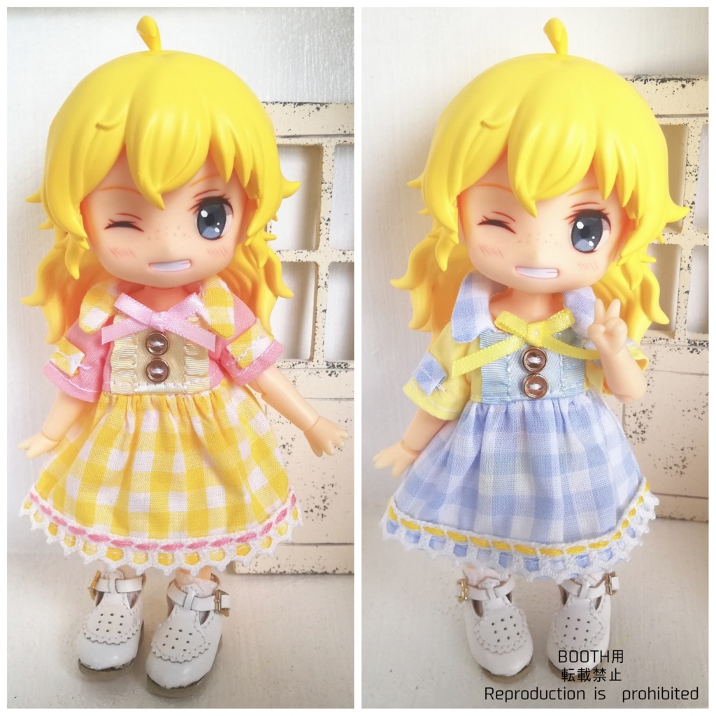 パステルワンピース(かぼちゃパンツ付き) ねんどろいどどーる