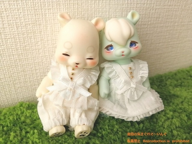 小花柄フリルワンピース/オールインワン