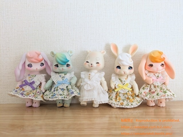 小花柄フリルワンピース/オールインワン