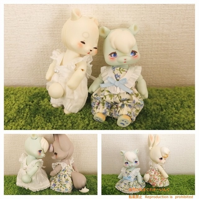 小花柄フリルワンピース/オールインワン