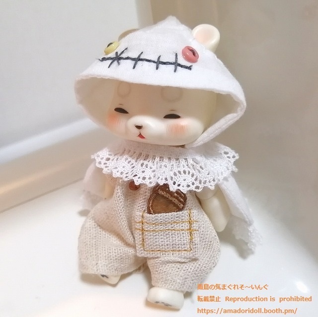 おみみがだせるおばけフードケープ