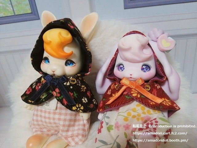 tobiのおみみがだせるフードケープ