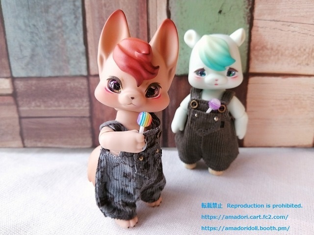 コーデュロイサロペット