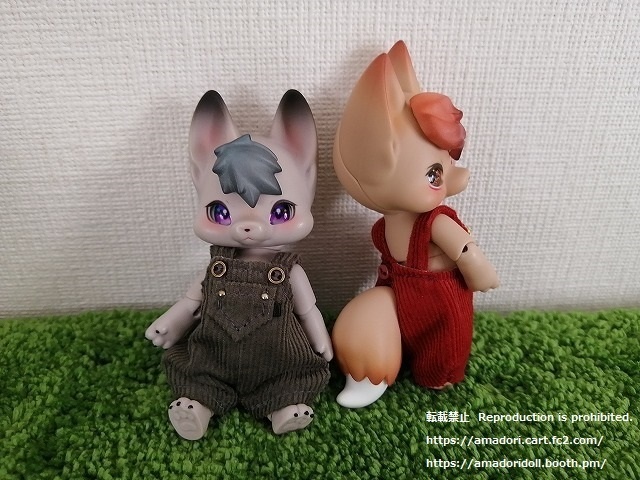 コーデュロイサロペット